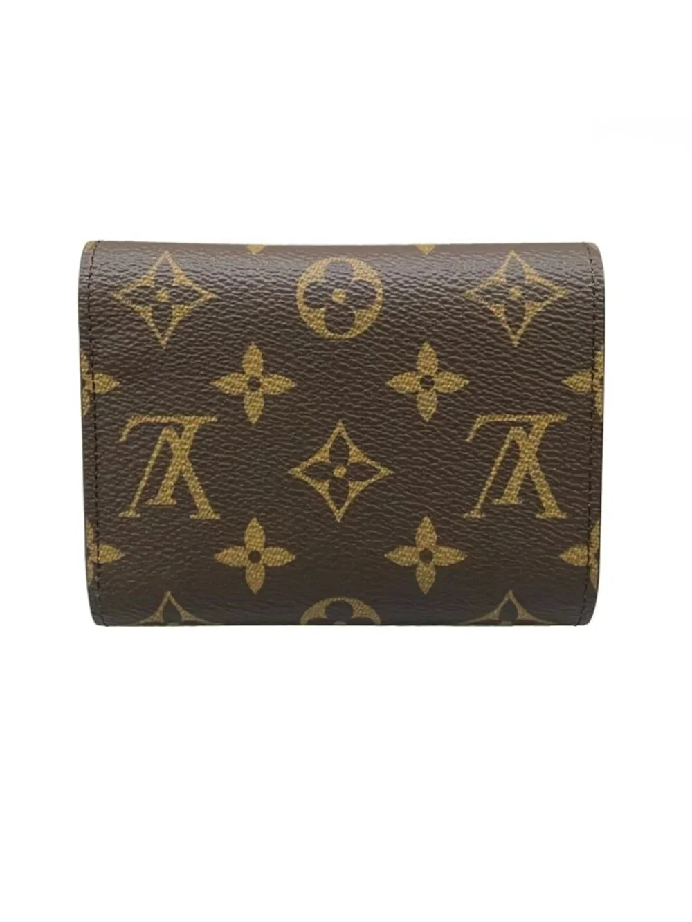 Louis Vuitton Trifold Wallet Monogram Portefeuille Victorine Rose Ballerine